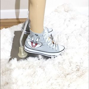 Brand New, Looney Tunes High Top Converse Sneakers